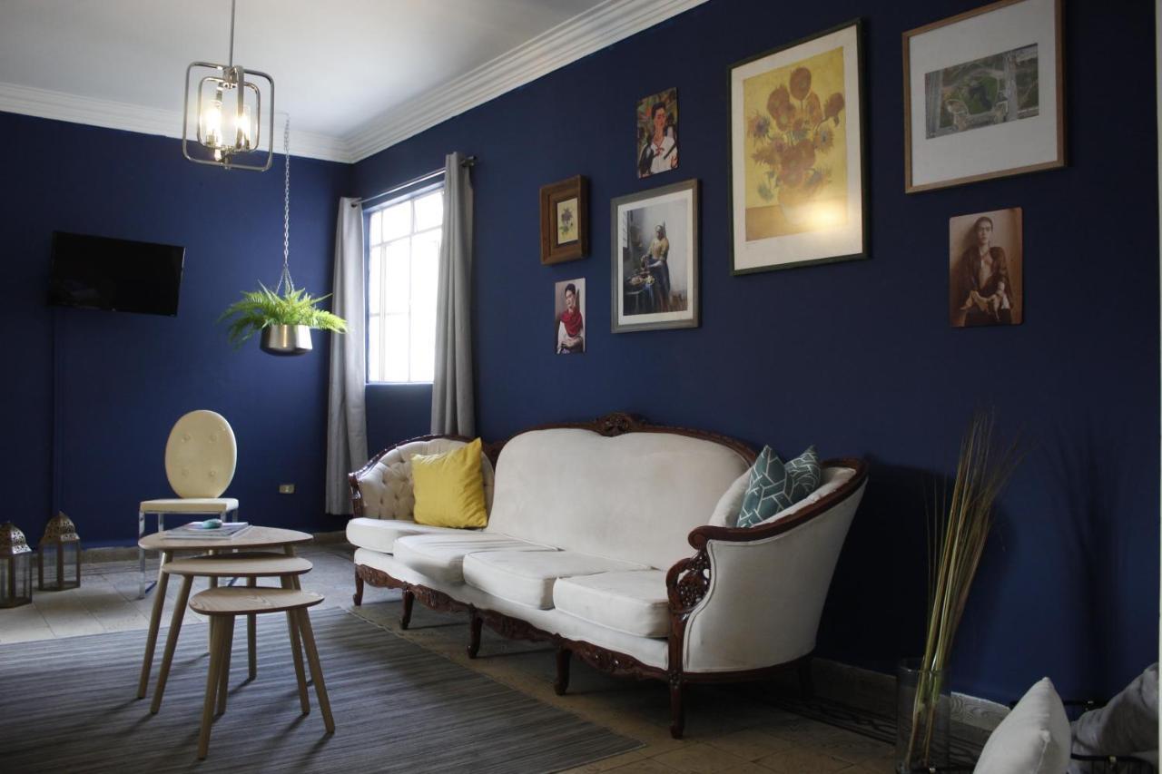 Downtown Blue House Apartment Mexico City Exterior photo